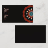 南西万華鏡のように千変万化するパターン 名刺 (正面/裏面)