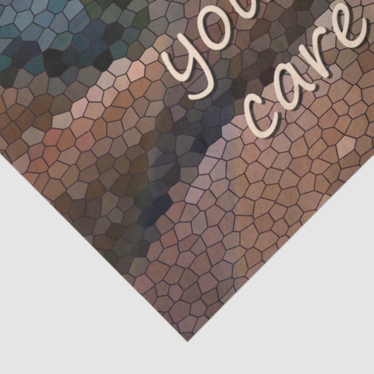 南西先住民アメリカのマザー・アース・デコパージュ 薄葉紙 (詳細)