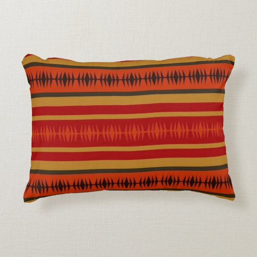 南西先住民アメリカンラブライン アクセントクッション (正面)