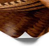 南西先住民アメリカ編みバスケットのポスター ポスター (コーナー)