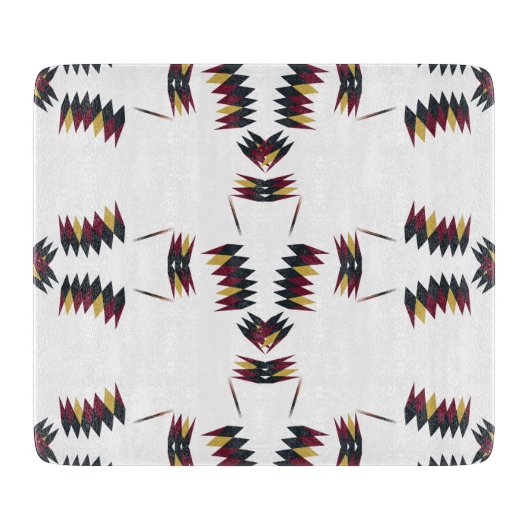 南西先住民アートパターン カッティングボード (正面)