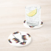 南西先住民アートパターン コースター (側面)