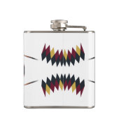 南西先住民アートパターン フラスク (裏面)