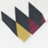 南西先住民アートパターン フリースブランケット (角)