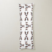 南西先住民アートパターン ボディピロー (裏面 (縦))