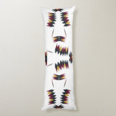 南西先住民アートパターン ボディピロー (裏面 (縦))