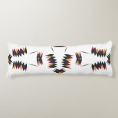 南西先住民アートパターン ボディピロー (正面)