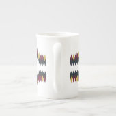 南西先住民アートパターン ボーンチャイナマグカップ (裏面)