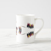 南西先住民アートパターン ボーンチャイナマグカップ (右)