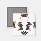 南西先住民アートパターン マグネット (正面/裏面)