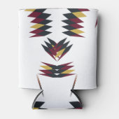 南西先住民アートパターン 缶クーラー (正面)