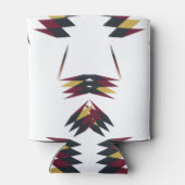 南西先住民アートパターン 缶クーラー (裏面)