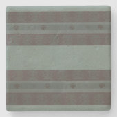 南西先住民インディアンアステカデザイン ストーンコースター (正面)