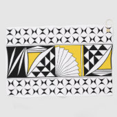 南西先住民サンライズインイエロー ゴルフタオル (横)