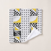 南西先住民サンライズインイエロー バスタオルセット (ウォッシュタオル)