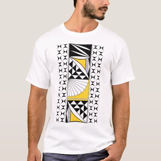 南西先住民サンライズインイエロー Tシャツ (正面)