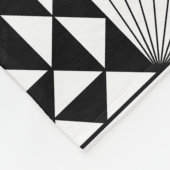 南西先住民サンライズインオレンジフリースブランケット フリースブランケット (角)