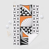 南西先住民サンライズインオレンジ ゴルフタオル (インサイチュ)