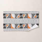 南西先住民サンライズインオレンジ バスタオルセット (ハンドタオル)