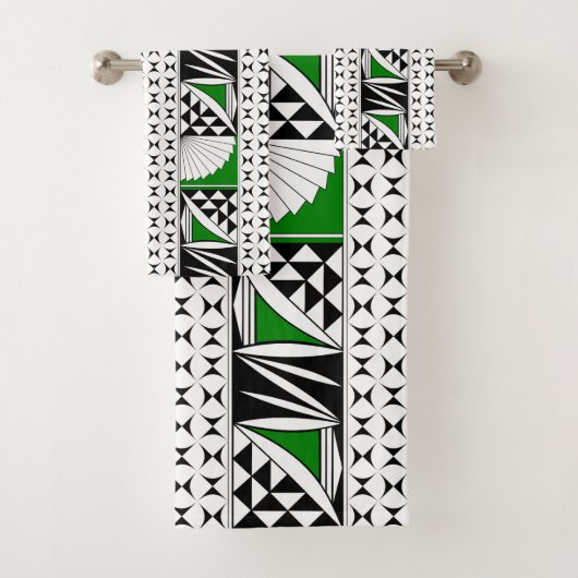 南西先住民サンライズイングリーン バスタオルセット (インサイチュ)