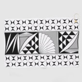 南西先住民サンライズイングレー ゴルフタオル (横)