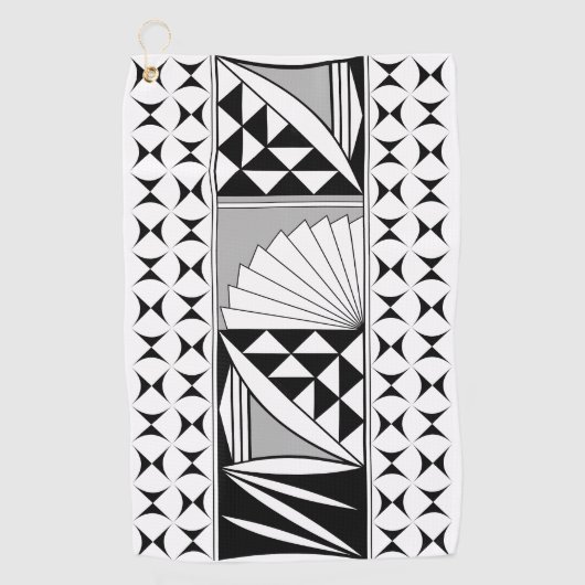 南西先住民サンライズイングレー ゴルフタオル (正面)