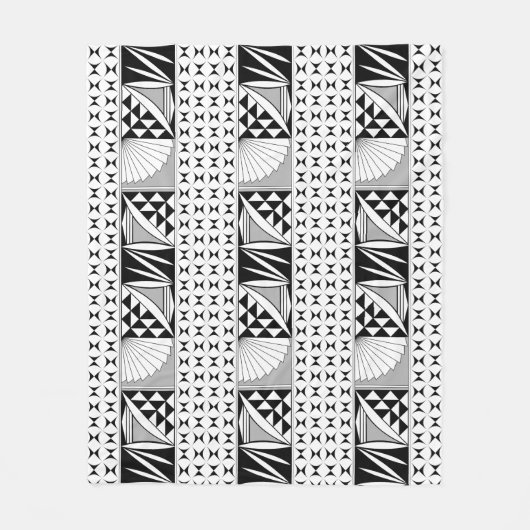 南西先住民サンライズイングレー フリースブランケット (正面)