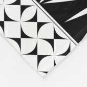 南西先住民サンライズイングレー フリースブランケット (角)