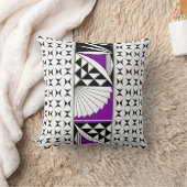 南西先住民サンライズインパープル クッション (ブランケット)