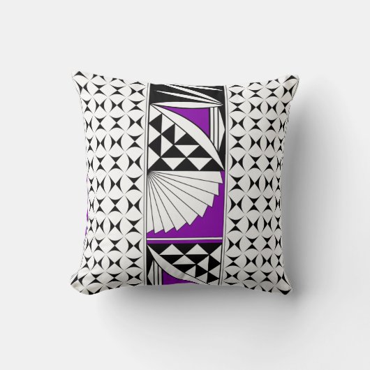 南西先住民サンライズインパープル クッション (正面)
