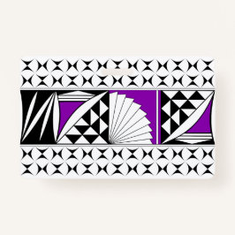 南西先住民サンライズインパープル バッジ