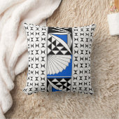 南西先住民サンライズインブルー クッション (ブランケット)