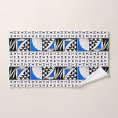 南西先住民サンライズインブルー バスタオルセット (ハンドタオル)