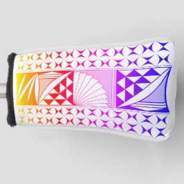 南西先住民サンライズインレインボー ゴルフヘッドカバー