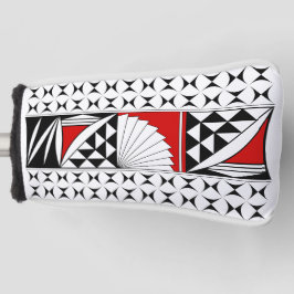 南西先住民サンライズインレッド ゴルフヘッドカバー