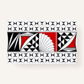 南西先住民サンライズインレッド バッジ (裏面)