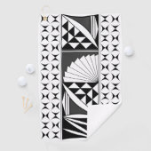 南西先住民サンライズイン木炭 ゴルフタオル (インサイチュ)