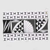 南西先住民サンライズイン木炭 ゴルフタオル (横)