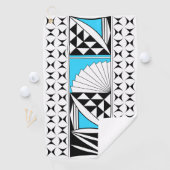 南西先住民サンライズターコイズ ゴルフタオル (インサイチュ)