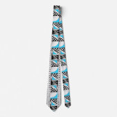 南西先住民サンライズターコイズ ネクタイ (正面)