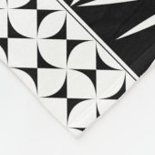 南西先住民サンライズ フリースブランケット (角)