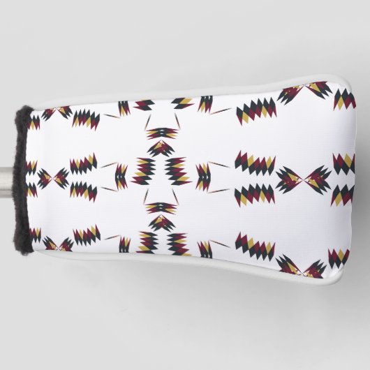 南西先住民模様 ゴルフヘッドカバー (正面)