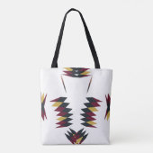 南西先住民模様 トートバッグ (裏面)