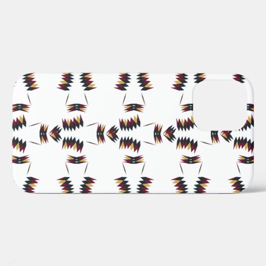南西先住民模様 Case-Mate iPhoneケース (裏面 (横))