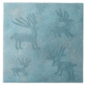 南西冬鹿 タイル (正面)