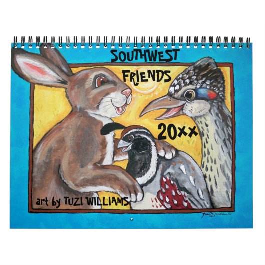 南西動物野生動物カレンダーが可愛く カレンダー (カバー)