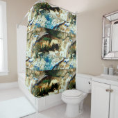 南西原産の石の芸術 シャワーカーテン (インサイチュ)