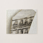 南西古代Anasaziのネイティブアメリカン陶器 ジグソーパズル (横)