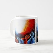 南西四つ組のコーヒー・マグ コーヒーマグカップ (正面左)