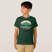 南西国立公園タスマニア Tシャツ (正面フル)